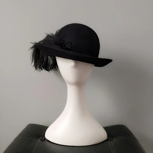 Vintage | Accessories | Vintage 97s Ms Jo Ann Black Wool  display picture 3